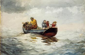 Winslow Homer : Crab Fishing